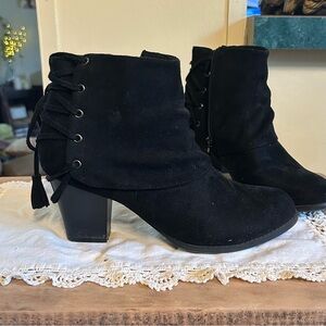 Black booties